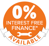 0% interest free finance* ts & cs apply.